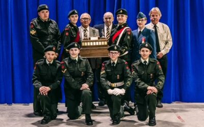 2025 Presentation of the PPCLI Association to the Fernie Cadet Corps