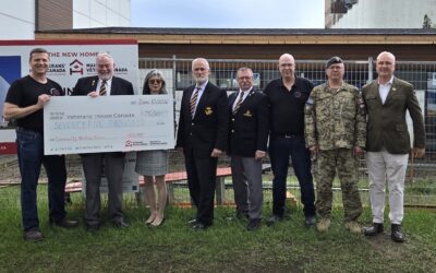 HGMF Donate $75.00 to Edmonton Veterans’ House Canada
